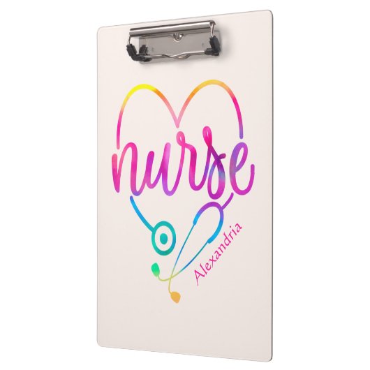 Nurse Stethoscoop Klembord (Links)