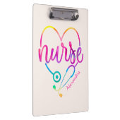 Nurse Stethoscoop Klembord (Rechts)