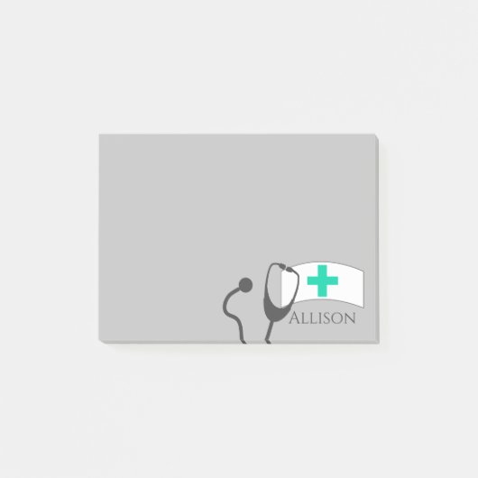 Nurse Sticky Post-it Notes (Voorkant)