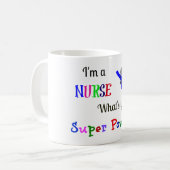 Nurse Superheld Koffiemok (Voorkant links)
