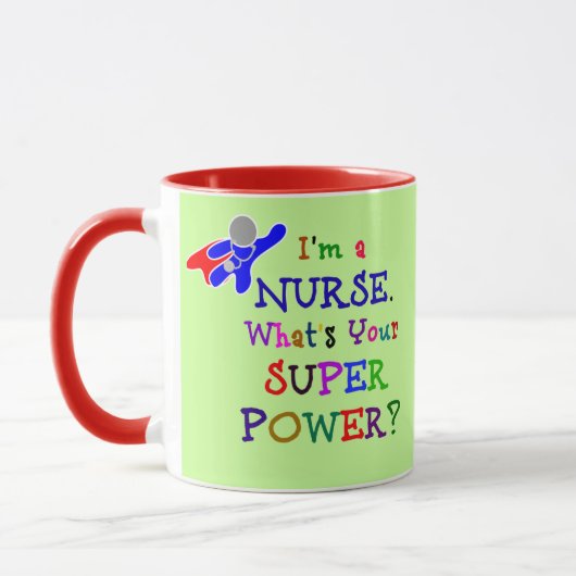 Nurse Superheld Mok (Links)