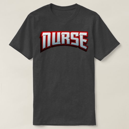 Nurse Superheld T-shirt (Design voorkant)