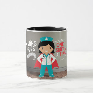 Nurse Superhero Mok: Een Cadeau voor de Gezondheid Mok