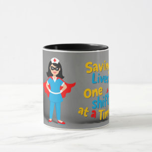 "Nurse Superhero"-Mok voor een speciale prijs Mok