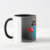 "Nurse Superhero"-Mok voor een speciale prijs Mok (Links)