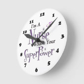 Nurse Superpower Ronde Klok (Hoek)