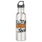 Nurse Tech - Halloween - met skelet, heks, en Waterfles (Voorkant)