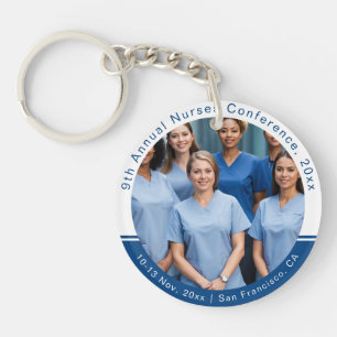 Nurse Technician Caregiver Medical Conference Sleutelhanger
