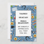 Nurse Thank You Card Bedankkaart (Voorkant)