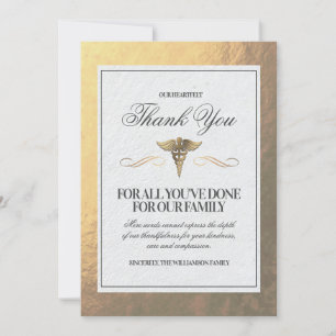 Nurse Thank You Card Bedankkaart