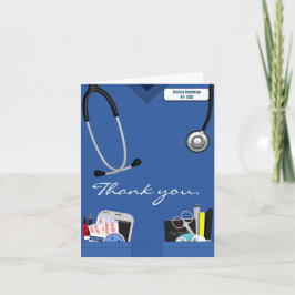 Nurse Thank You Card Bedankkaart