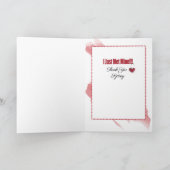 Nurse Thank You Card Kaart (Binnen)