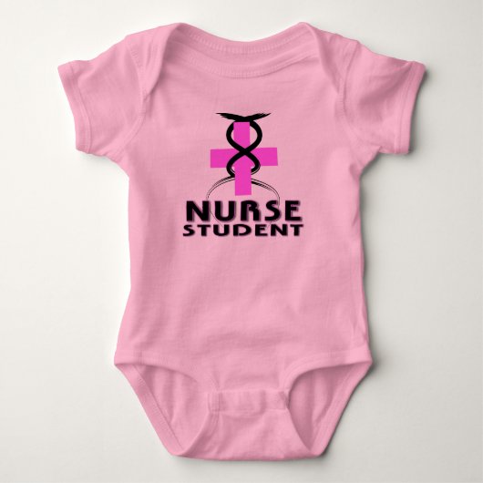 NURSE (TOEKOMSTIGE) STUDENPINK ROMPER (Voorkant)