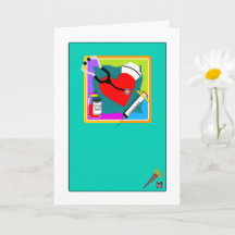 Nurse Tools Get Well-kaart