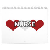 Nurse Triple Heart Kalender (Hoes)