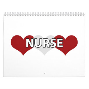 Nurse Triple Heart Kalender
