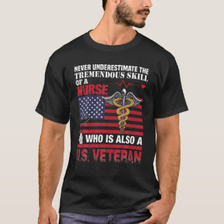 Nurse U.S. Veteran T-shirt