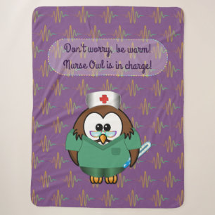 nurse uil - sherpa deken