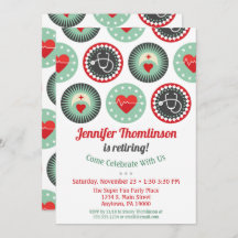 Nurse uitstapnodigingsverpleegster RN LPN