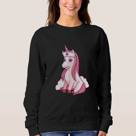 Nurse Unicorn Nursicorn Trui (Voorkant)