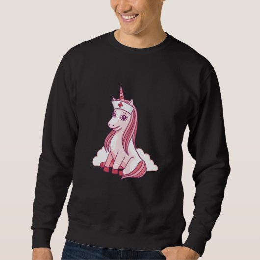 Nurse Unicorn Nursicorn Trui (Voorkant)