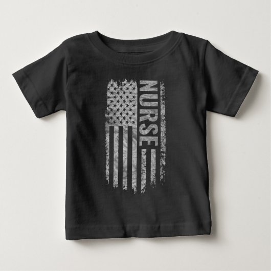 Nurse USA Flag Distressed design (Voorkant)