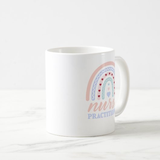 Nurse vakman Rainbow Koffiemok (Voorkant rechts)