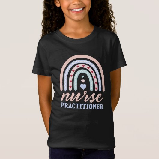 Nurse vakman Rainbow T-shirt (Voorkant)