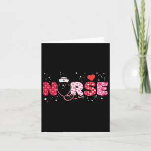 Nurse Valentijnsdag Valentijn Scrub Top Women Scr Kaart