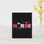 Nurse Valentijnsdag Valentijn Scrub Top Women Scr Kaart (Gele Bloem)
