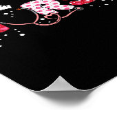 Nurse Valentijnsdag Valentijn Scrub Top Women Scr Poster (Hoek)