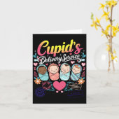 Nurse Valentine Cuds Delivery Service Labor And Kaart (Gele Bloem)