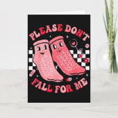Nurse Valentine Non Slip Socks Please Dont Fall Fo Kaart (Voorkant)