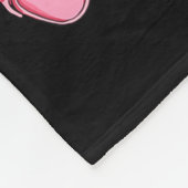 Nurse Valentines Day Coquette Bow Valentine Nurse  Fleece Deken (Hoek)