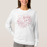 Nurse Vibes Floral Stethoscope Roze
