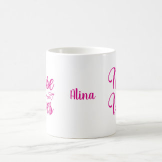 Nurse Vibes personaliseren naam Koffiemok