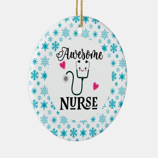 Nurse waardetoevoeging keramisch ornament (Rechts)