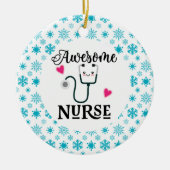 Nurse waardetoevoeging keramisch ornament (Voorkant)