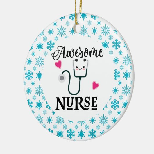 Nurse waardetoevoeging keramisch ornament (Links)