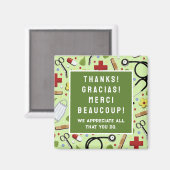 Nurse waardetoevoeging magneet (Voorkant / Achterkant)