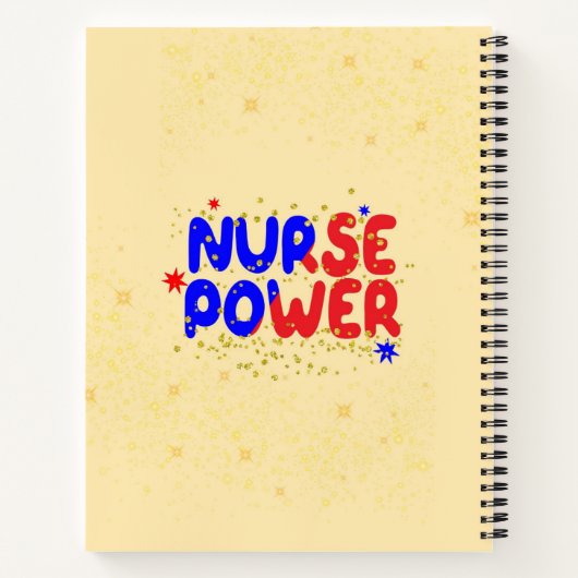 Nurse Warrior Notitieboek (Achterkant)