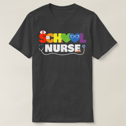Nurse Week 2022 Gift School Nurse Back To School T-shirt (Design voorkant)