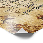 Nurse Wife Gifts | Brief aan mijn mooie vrouw Foto Afdruk (Hoek)