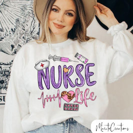 Nurse with instruments around, Nurse's Day Trui