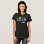 Nurselife I love my job nurse T-shirt (Voorkant volledig)