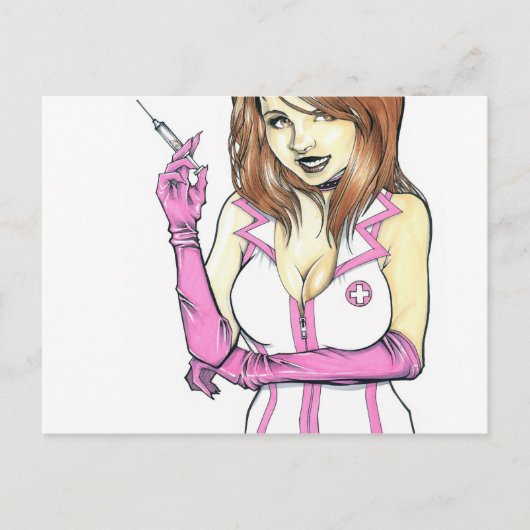 NurseLisa Briefkaart (Voorkant)