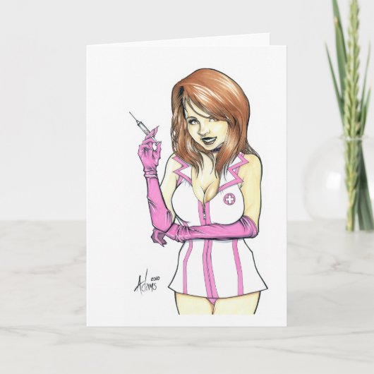 NurseLisa Kaart (Voorkant)