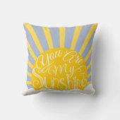 Nurserij je bent mijn zonnige kussen-pasgeboren de kussen (Achterkant)