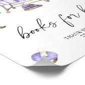 Nursery baby shower Boeken voor baby Poster (Hoek)