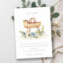 Nursery Blue Floral Bassinet Baby